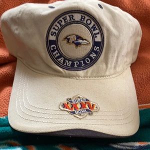 Ravens Super bowl hat